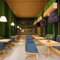 Cafe Interior Design​..