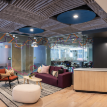 Commercial space interior design